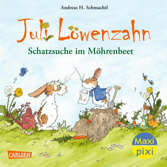 Cover-Bild Maxi Pixi 435: Juli Löwenzahn: Schatzsuche im Möhrenbeet