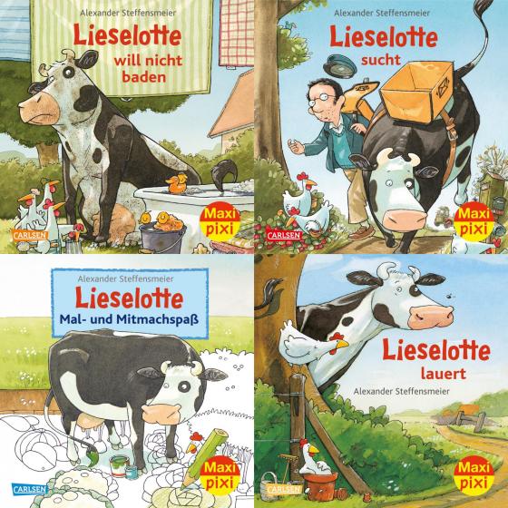 Cover-Bild Maxi-Pixi-4er-Set 98: Neues von Lieselotte (4x1 Exemplar)