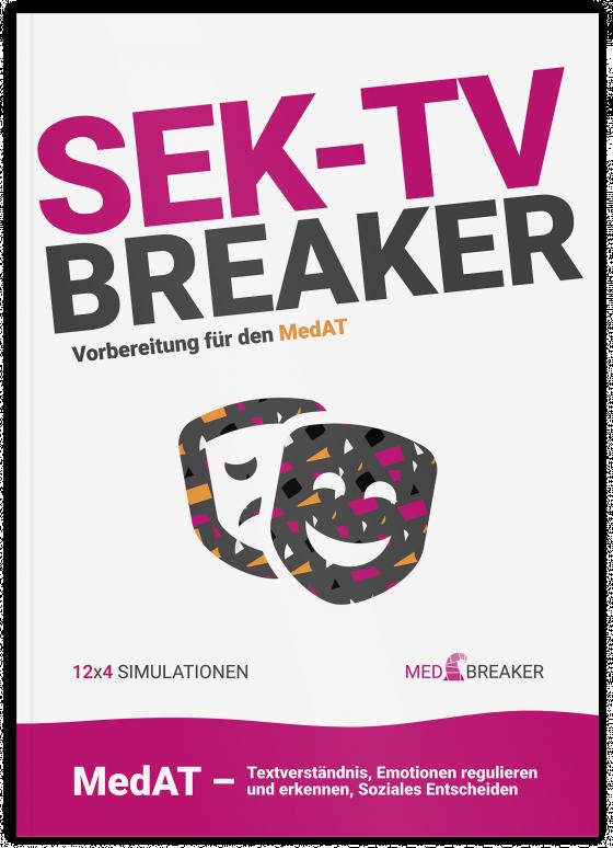 Cover-Bild MedAT: 624 SEK-TV-Fragen, Emotionen erkennen, regulieren, soziales Entscheiden, Textverständnis |