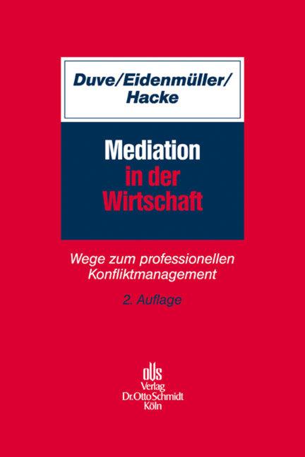 Cover-Bild Mediation in der Wirtschaft