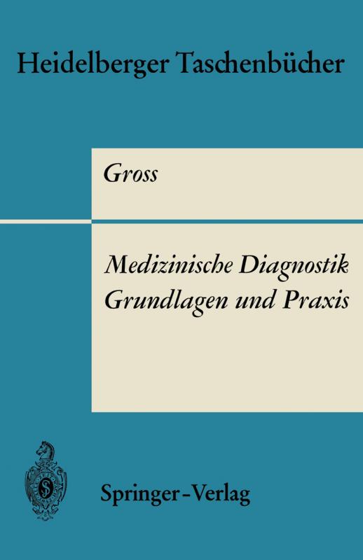 Cover-Bild Medizinische Diagnostik — Grundlagen und Praxis