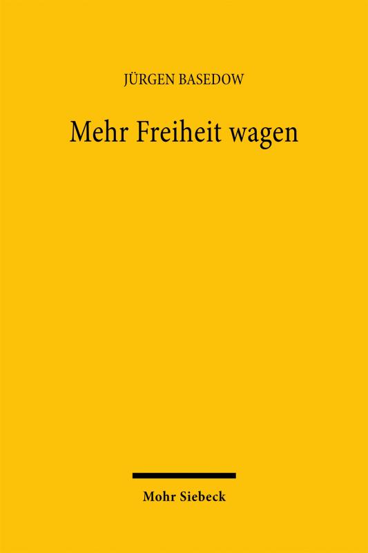 Cover-Bild Mehr Freiheit wagen