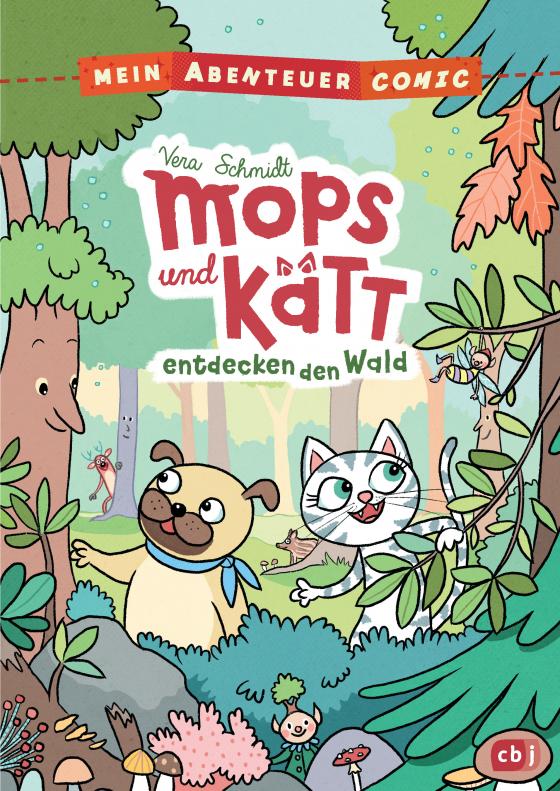 Cover-Bild Mein Abenteuercomic - Mops und Kätt entdecken den Wald