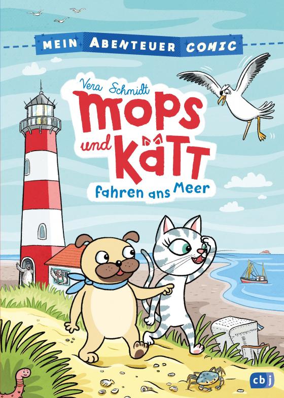 Cover-Bild Mein Abenteuercomic - Mops und Kätt fahren ans Meer