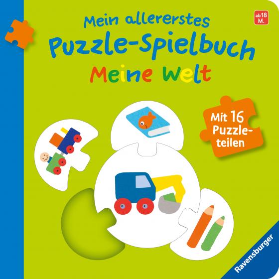 Cover-Bild Mein allererstes Puzzle-Spielbuch: Meine Welt