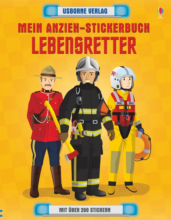 Cover-Bild Mein Anzieh-Stickerbuch: Lebensretter