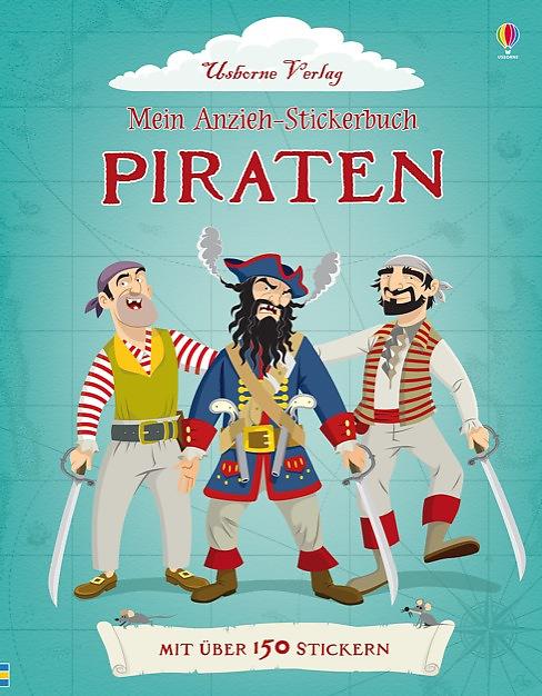 Cover-Bild Mein Anzieh-Stickerbuch: Piraten