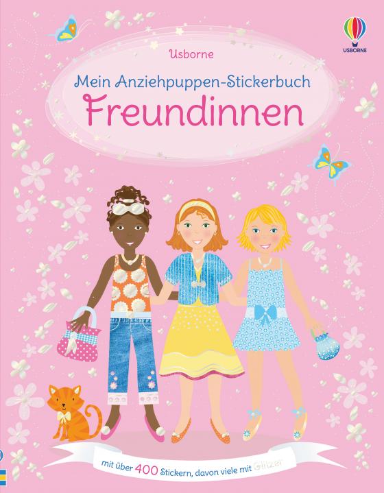 Cover-Bild Mein Anziehpuppen-Stickerbuch: Freundinnen