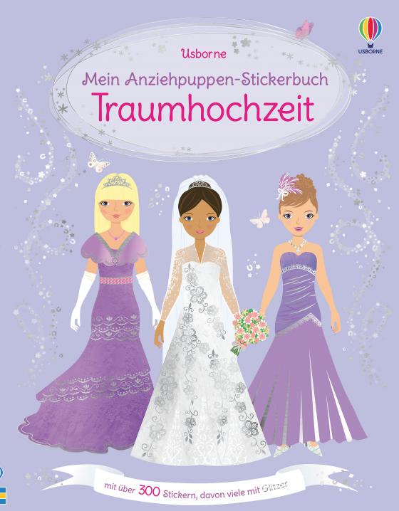 Cover-Bild Mein Anziehpuppen-Stickerbuch: Traumhochzeit