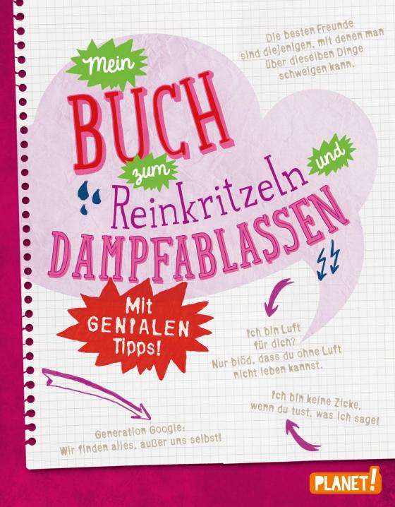 Cover-Bild Mein Buch zum Reinkritzeln und Dampfablassen - mit genialen Tipps
