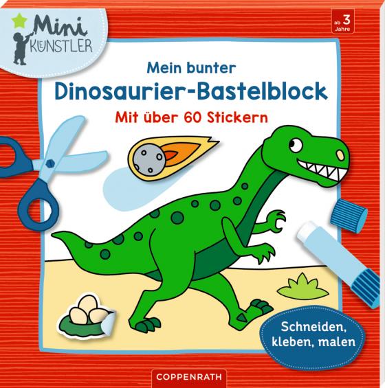 Cover-Bild Mein bunter Dinosaurier-Bastelblock
