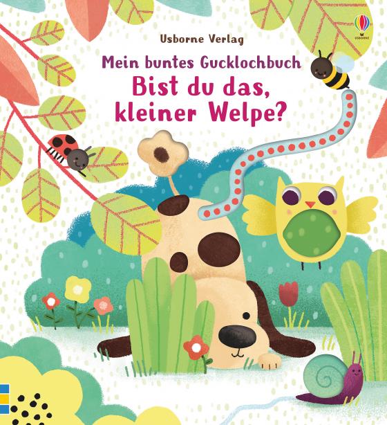 Cover-Bild Mein buntes Gucklochbuch: Bist du das, kleiner Welpe?