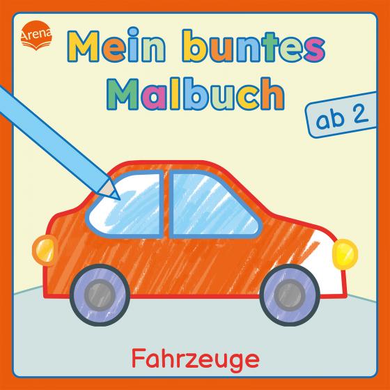 Cover-Bild Mein buntes Malbuch ab 2. Fahrzeuge