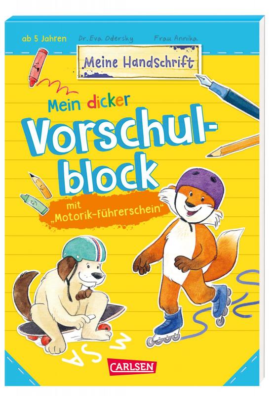 Cover-Bild Mein dicker Vorschulblock mit Motorik-Führerschein