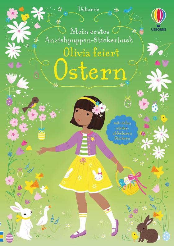 Cover-Bild Mein erstes Anziehpuppen-Stickerbuch: Olivia feiert Ostern