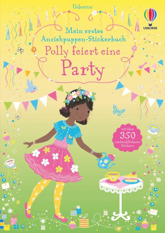 Cover-Bild Mein erstes Anziehpuppen-Stickerbuch: Polly feiert eine Party