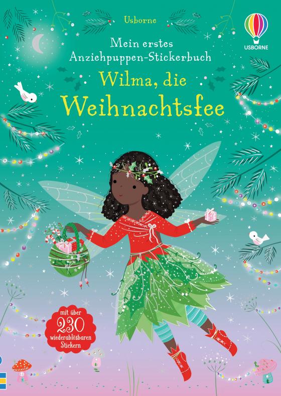 Cover-Bild Mein erstes Anziehpuppen-Stickerbuch: Wilma, die Weihnachtsfee