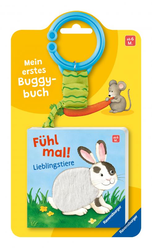 Cover-Bild Mein erstes Buggybuch: Fühl mal! Lieblingstiere