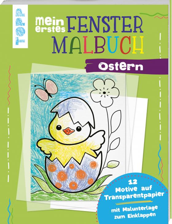 Cover-Bild Mein erstes Fenster-Malbuch Ostern
