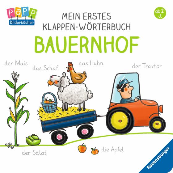 Cover-Bild Mein erstes Klappen-Wörterbuch: Bauernhof