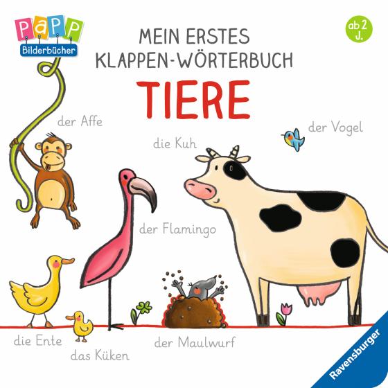 Cover-Bild Mein erstes Klappen-Wörterbuch: Tiere
