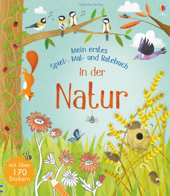 Cover-Bild Mein erstes Spiel-, Mal- und Ratebuch: In der Natur