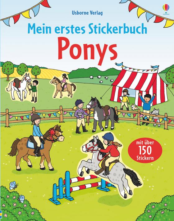 Cover-Bild Mein erstes Stickerbuch: Ponys