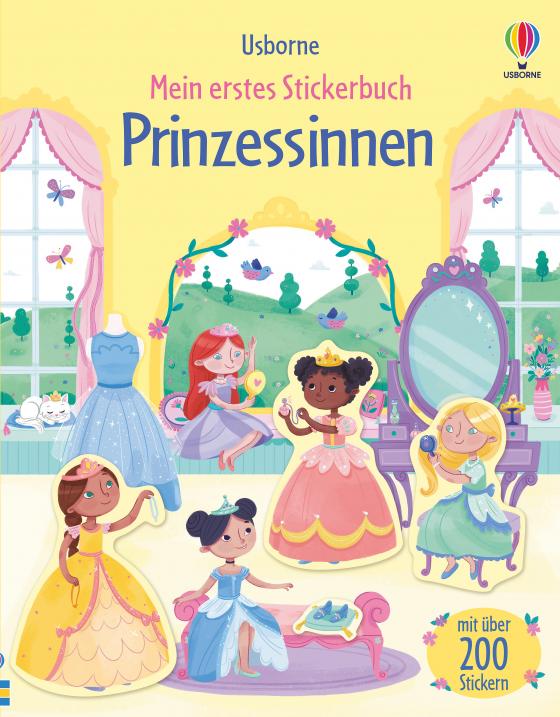 Cover-Bild Mein erstes Stickerbuch: Prinzessinnen
