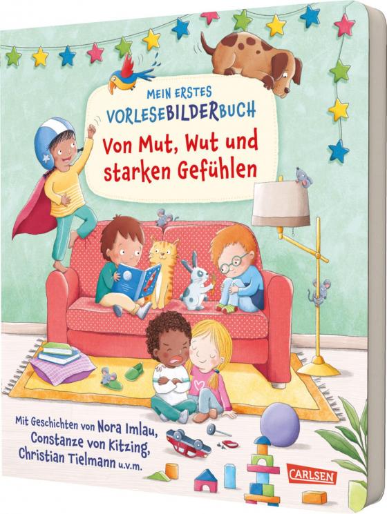 Cover-Bild Mein erstes Vorlese-Bilder-Buch: Von Mut, Wut und starken Gefühlen