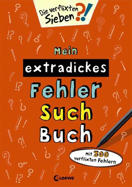Cover-Bild Mein extradickes Fehler-Such-Buch (orange)