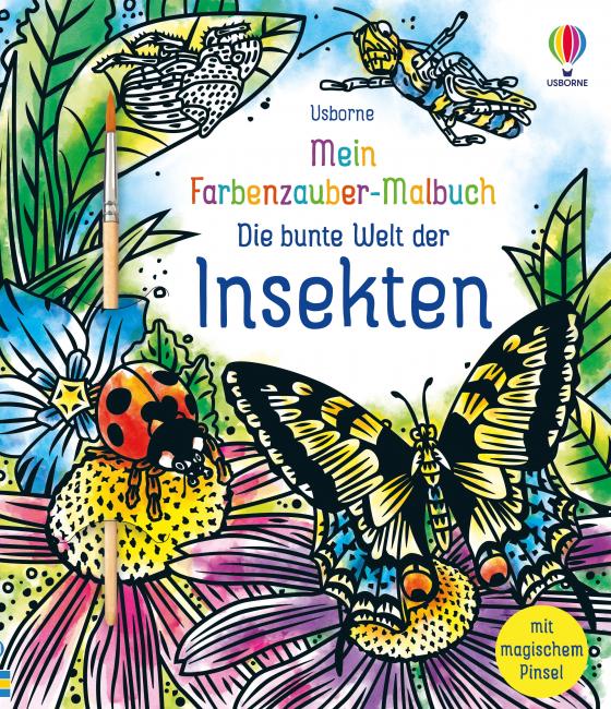 Cover-Bild Mein Farbenzauber-Malbuch: Die bunte Welt der Insekten