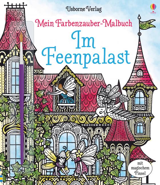 Cover-Bild Mein Farbenzauber-Malbuch: Im Feenpalast
