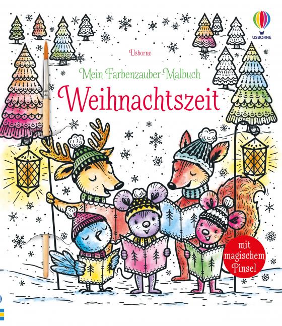 Cover-Bild Mein Farbenzauber-Malbuch: Weihnachtszeit