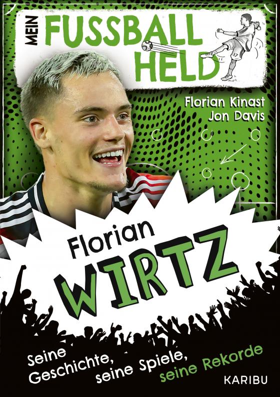 Cover-Bild Mein Fußballheld Florian Wirtz – Seine Geschichte, seine Spiele, seine Rekorde