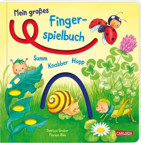 Cover-Bild Mein großes Fingerspielbuch: Summ, knabber, hopp!