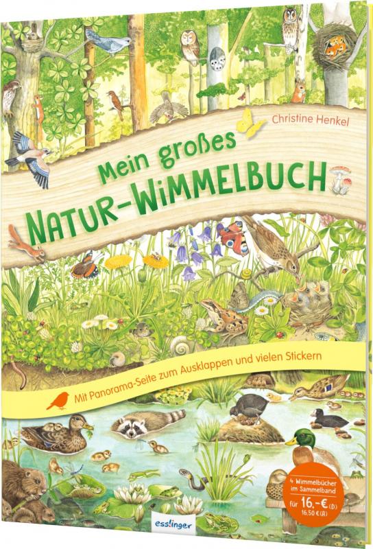 Cover-Bild Mein großes Natur-Wimmelbuch