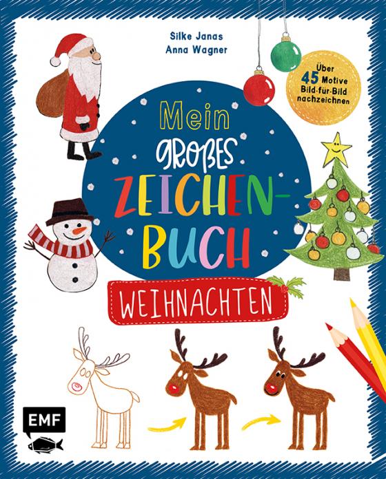 Cover-Bild Mein großes Zeichenbuch – Weihnachten