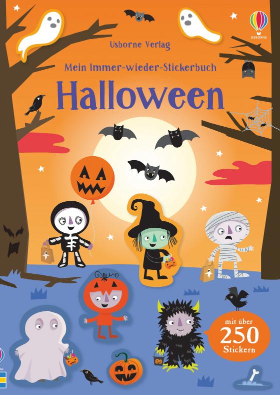Cover-Bild Mein Immer-wieder-Stickerbuch: Halloween