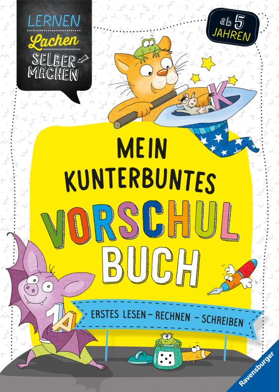Cover-Bild Mein kunterbuntes Vorschulbuch