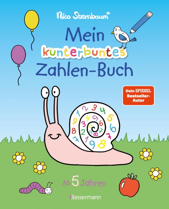 Cover-Bild Mein kunterbuntes Zahlen-Buch. Spielerisch die Zahlen von 1 bis 20 lernen. Für Vorschulkinder ab 5 Jahren. Durchgehend farbig