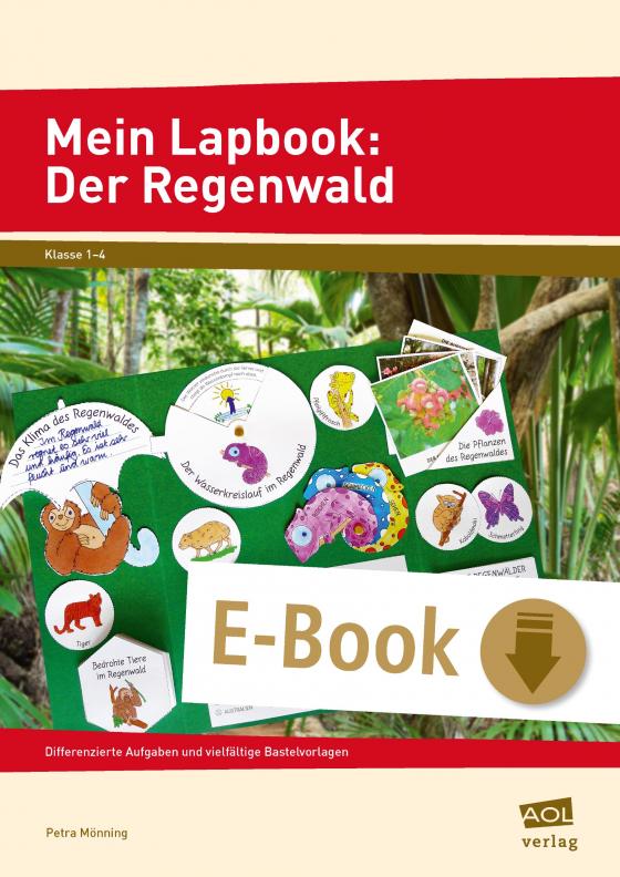 Cover-Bild Mein Lapbook: Der Regenwald