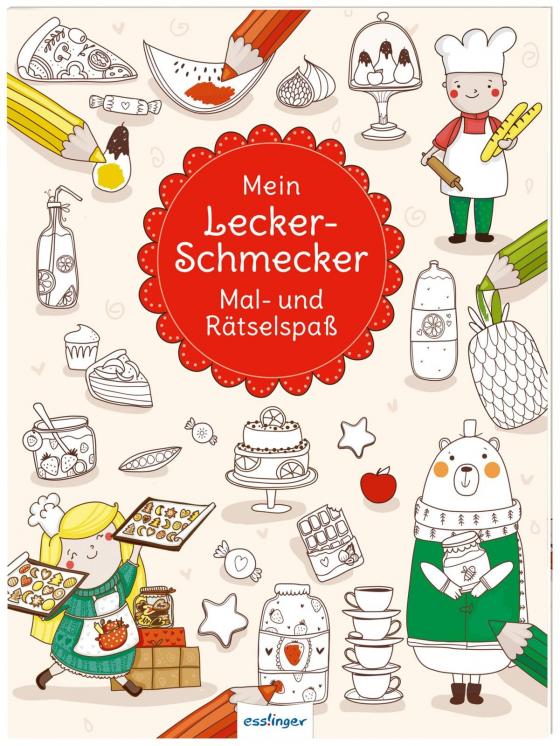 Cover-Bild Mein Leckerschmecker Mal- und Rätselspaß