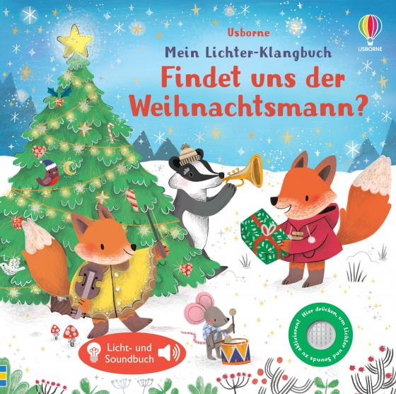 Cover-Bild Mein Lichter-Klangbuch: Findet uns der Weihnachtsmann?