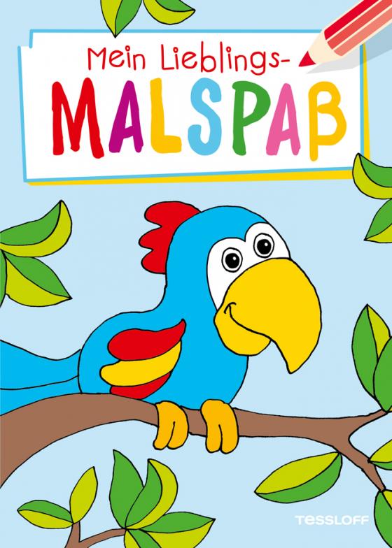 Cover-Bild Mein Lieblingsmalspaß (Papagei)