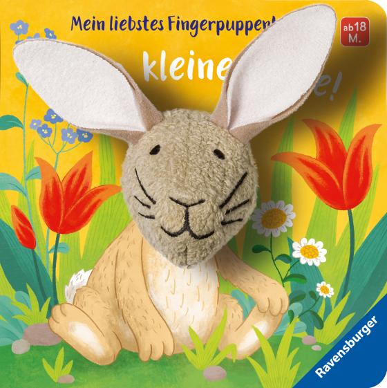 Cover-Bild Mein liebstes Fingerpuppenbuch: Hallo, kleiner Hase!