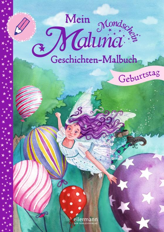 Cover-Bild Mein Maluna Mondschein Geschichten-Malbuch