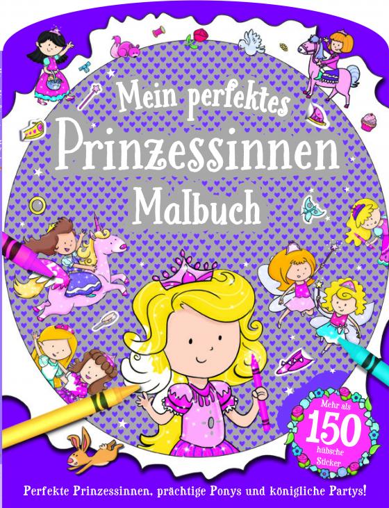 Cover-Bild Mein perfektes Prinzessinnen Malbuch