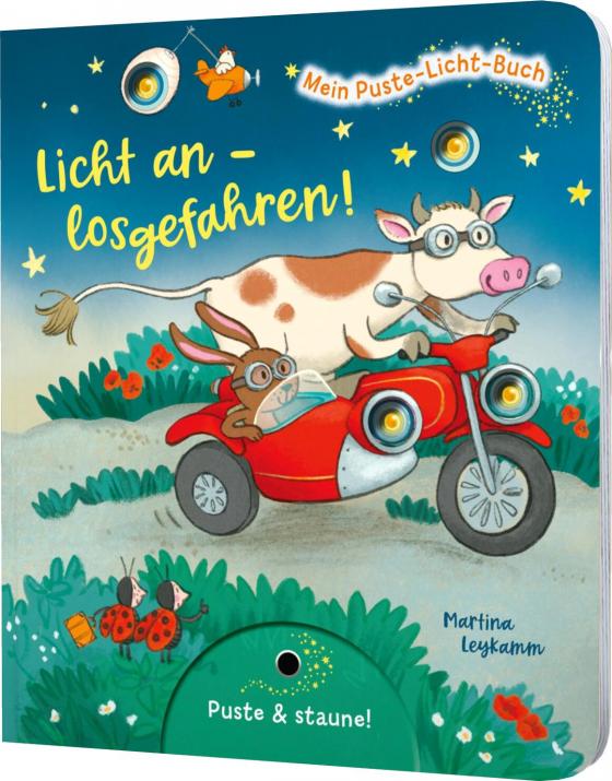 Cover-Bild Mein Puste-Licht-Buch: Licht an – losgefahren!