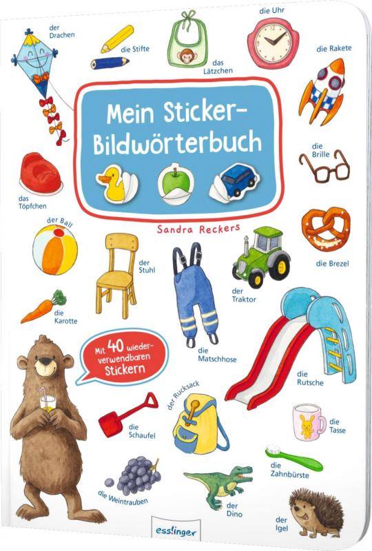 Cover-Bild Mein Sticker-Bildwörterbuch