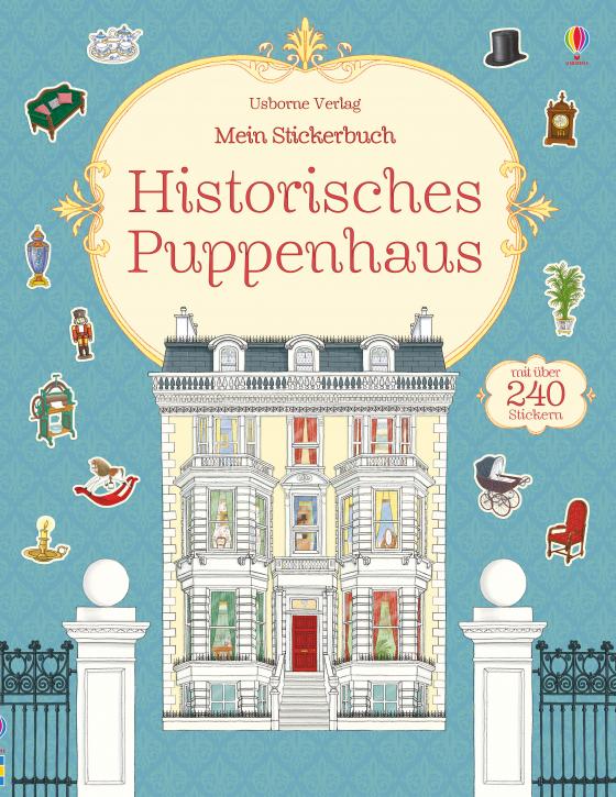 Cover-Bild Mein Stickerbuch: Historisches Puppenhaus